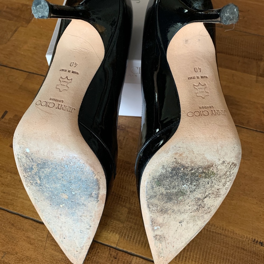 Jimmy Choo Auth patent leather pumps - Picture 7 of 7